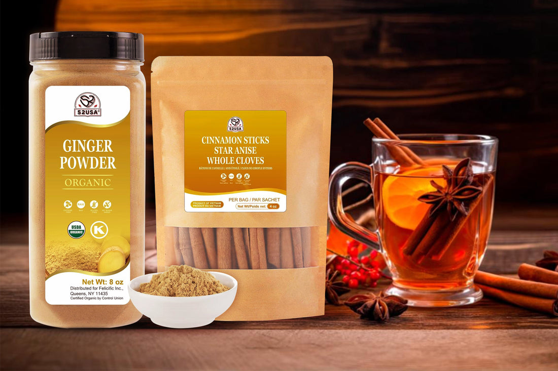 Homemade Chai Tea with 52USA Organic Cinnamon Sticks