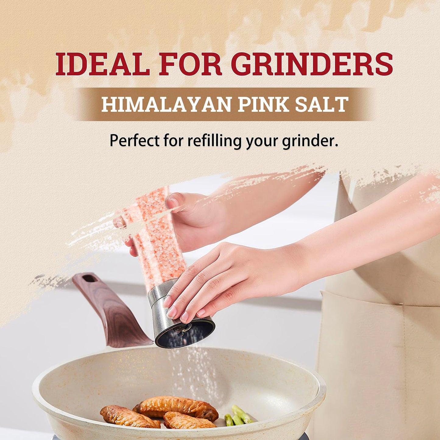 Himalayan Pink Salt, Coarse Grain, 39 oz