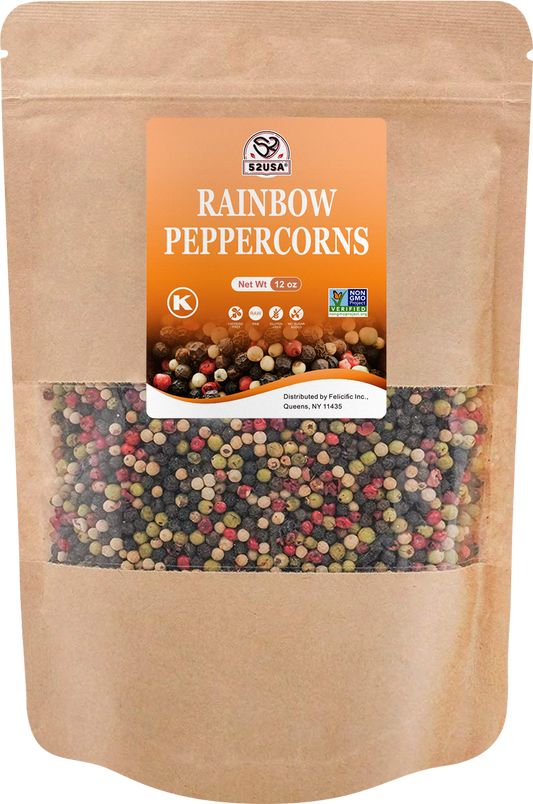 52USA Rainbow Peppercorns 12oz