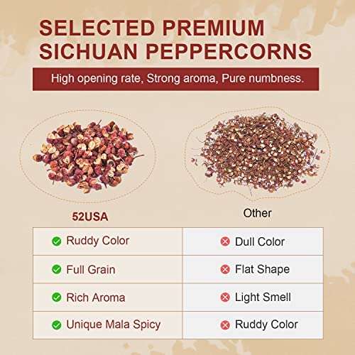 52usa Sichuan Red Peppercorns 4oz