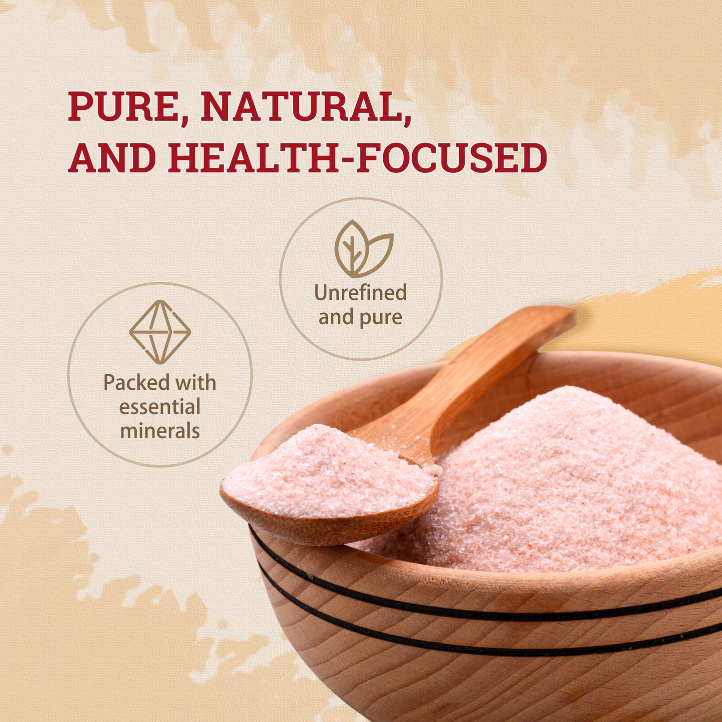 52USA North American Pink Salt, Fine Grain, 1lb