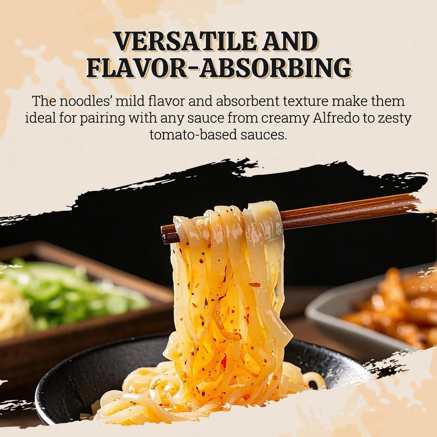 52USA Konjac Shirataki Noodles, Fettuccine, 6-Pack (52.8oz