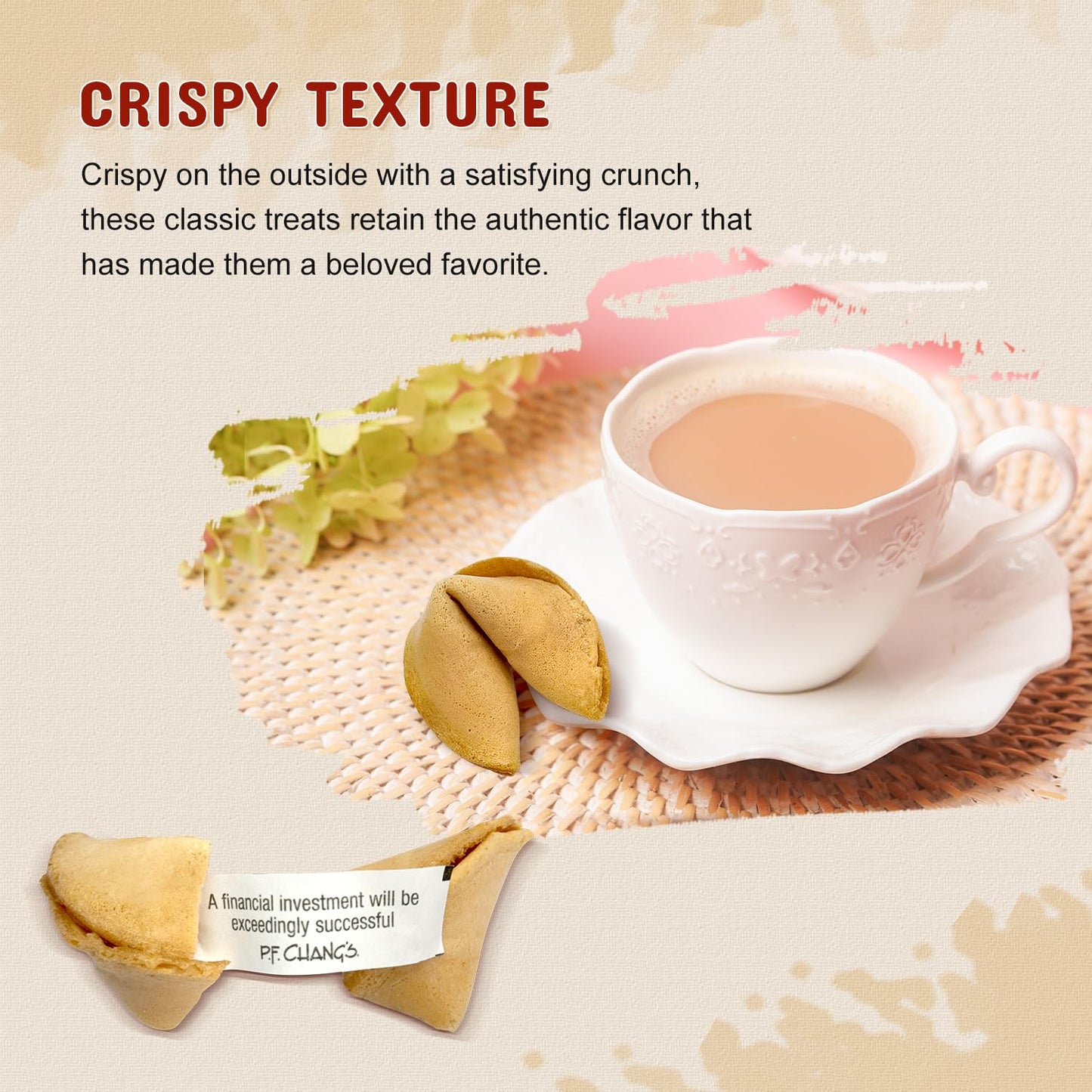 52USA Fortune Cookies Bulk (56 oz), Fresh Vanilla Flavor, Individually Wrapped, Crunchy Cookies – Approx. 350 pcs