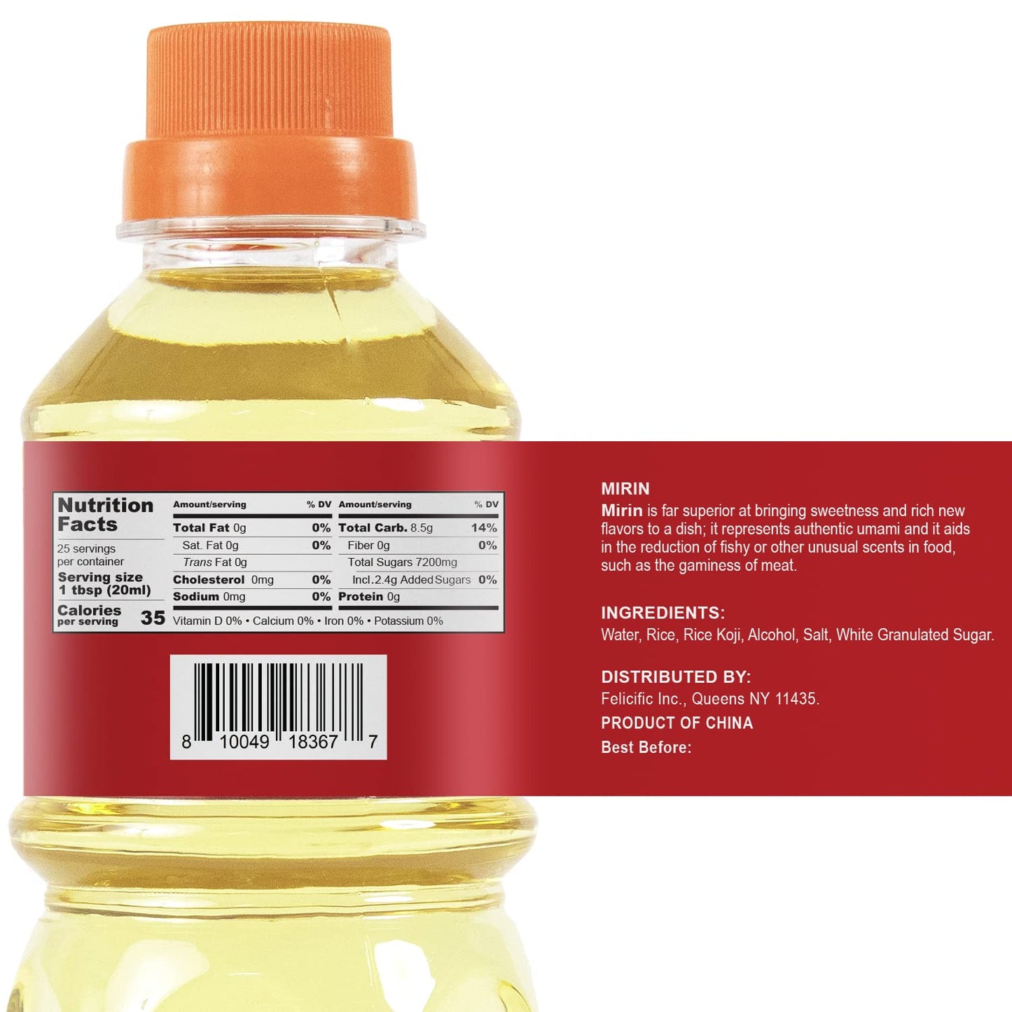 52usa Japanese Mirin Cooking Wine 500ml