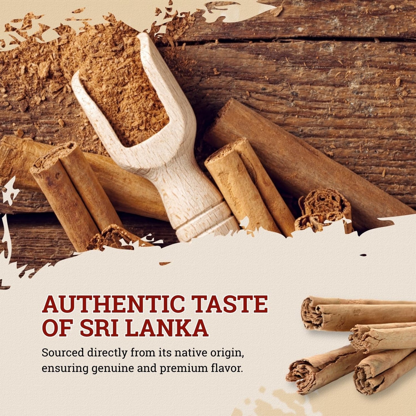 52USA Organic Ceylon Cinnamon Powder, USDA & Kosher Certified, 8 oz Bag True Cinnamon from Sri Lanka, Premium Grade, Non-GMO, Gluten-Free, Low Coumarin, for Coffee, Baking, Cooking, Beverages