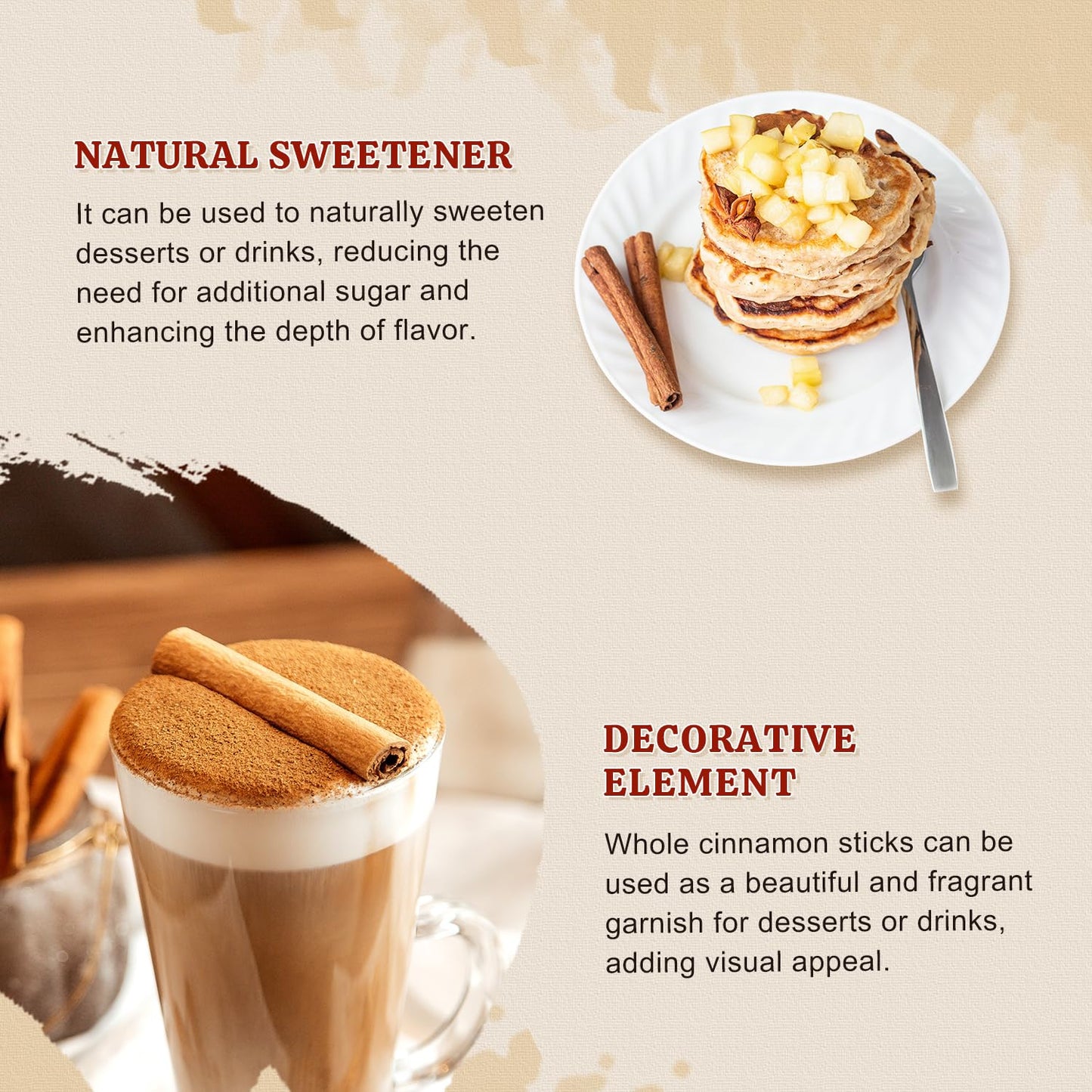 52USA Organic Cinnamon Sticks, 8oz