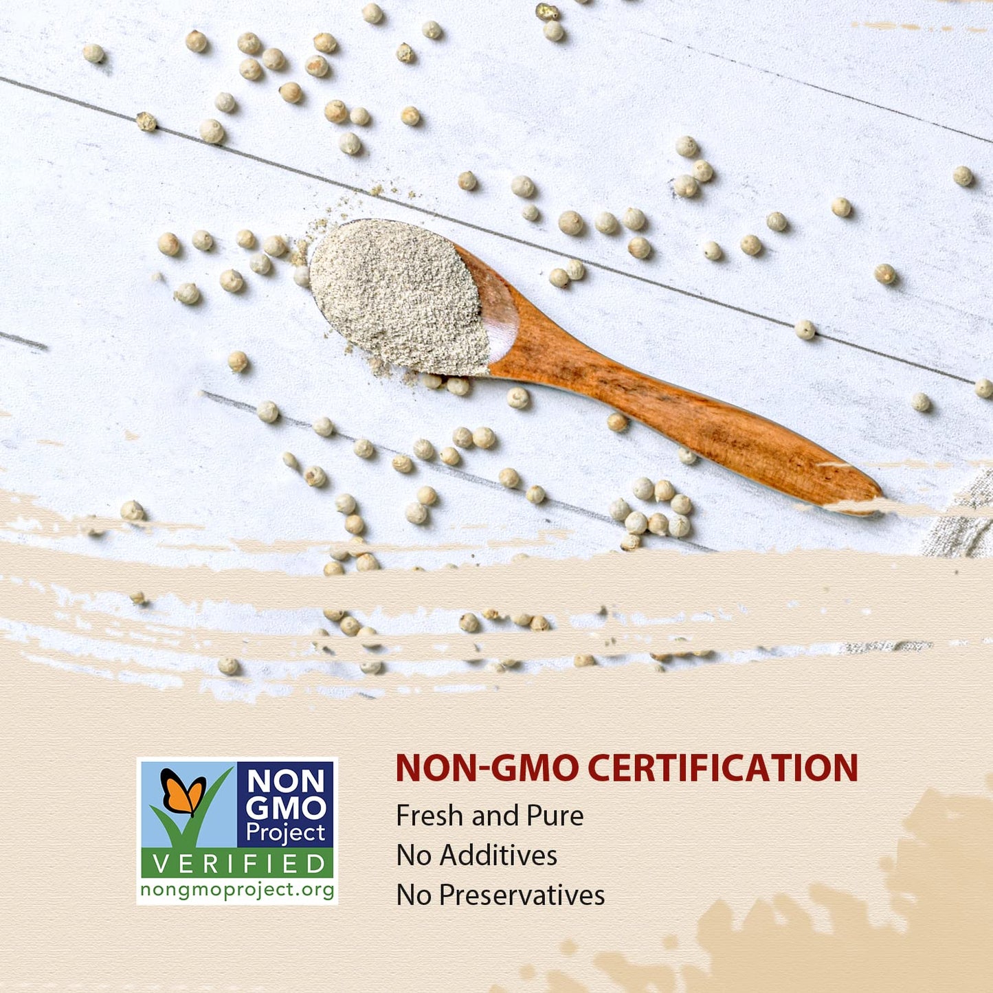 52usa White Whole Peppercorn, 18oz