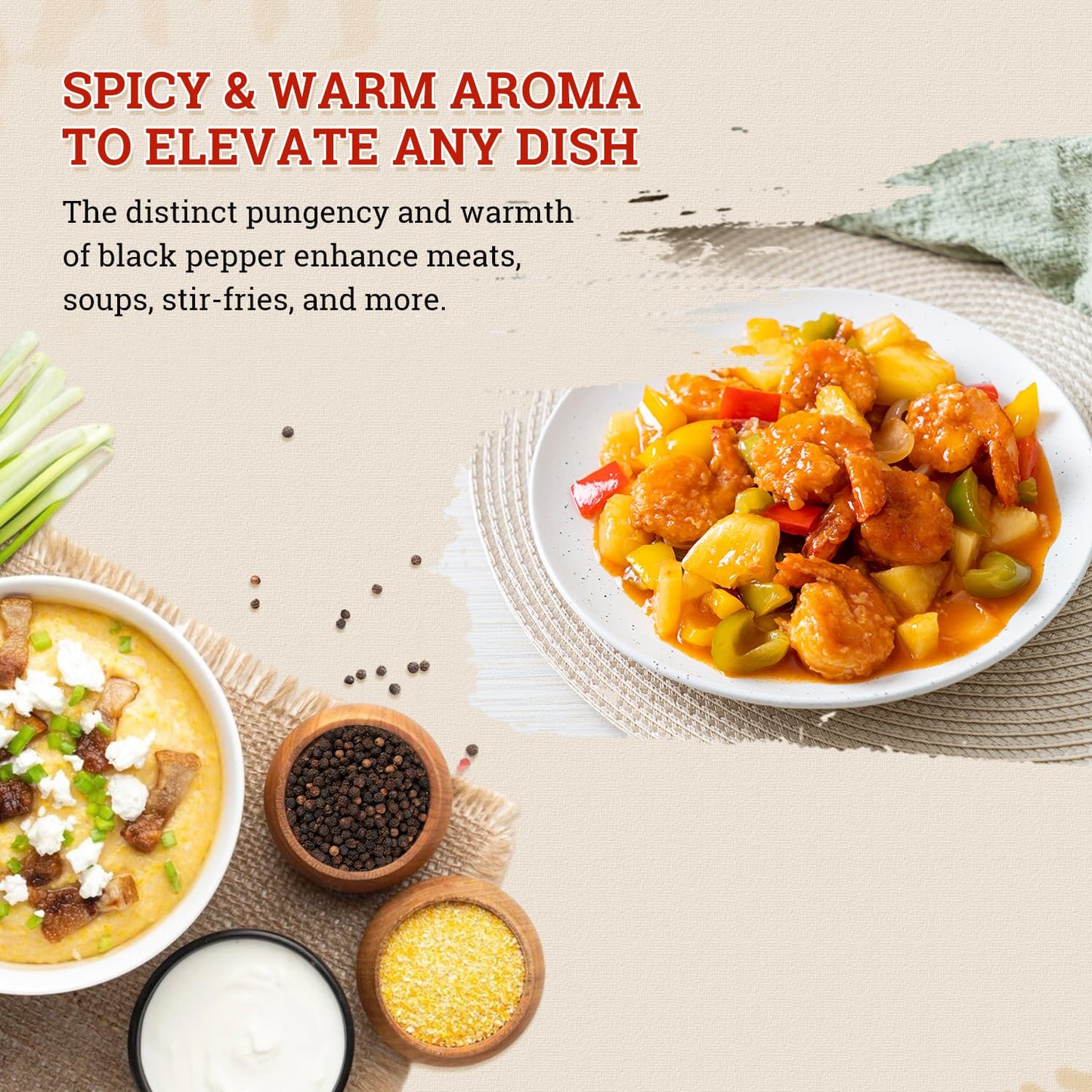 52USA Whole Black Peppercorns