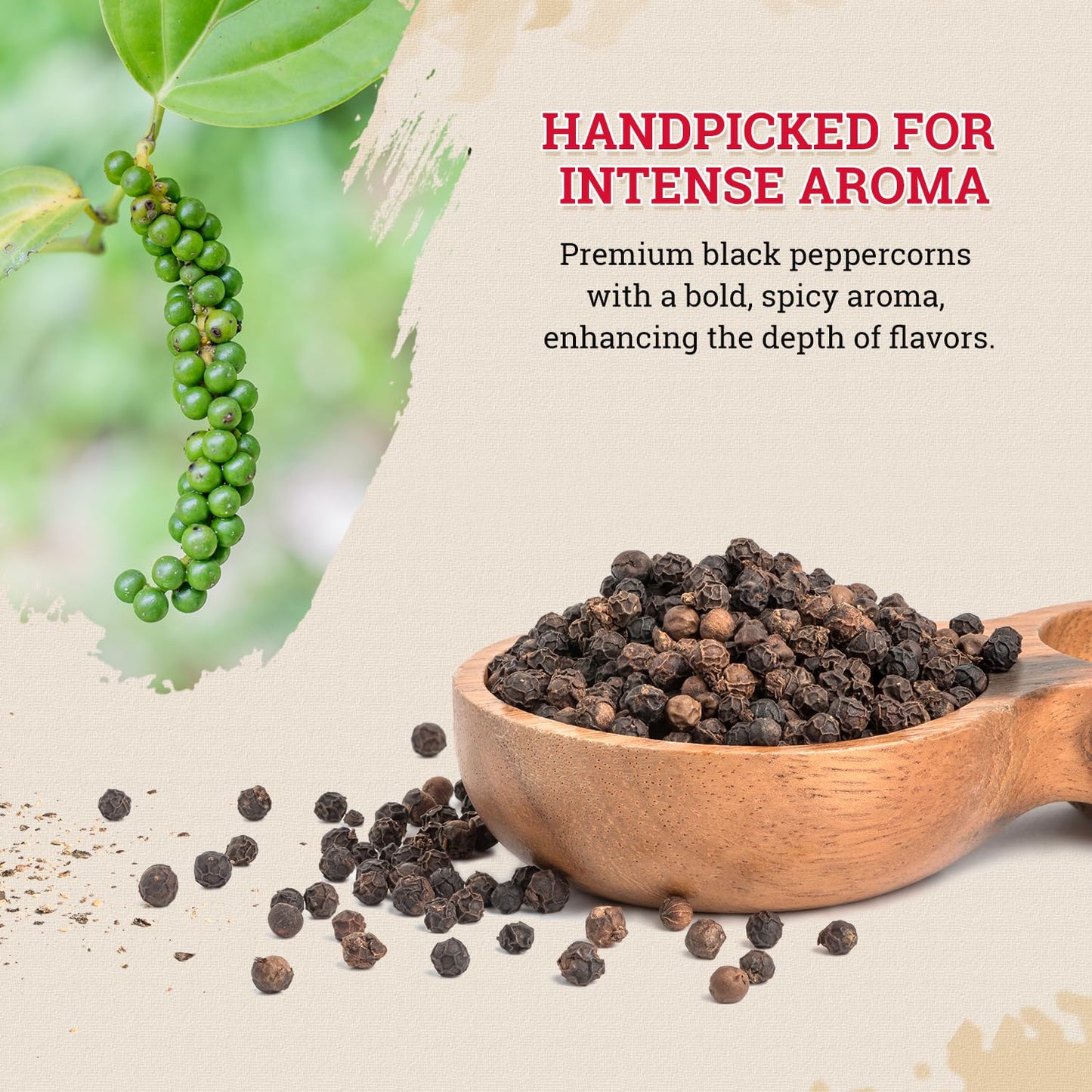 52USA Black Peppercorns 18oz + Fine Himalayan Pink Salt 39oz