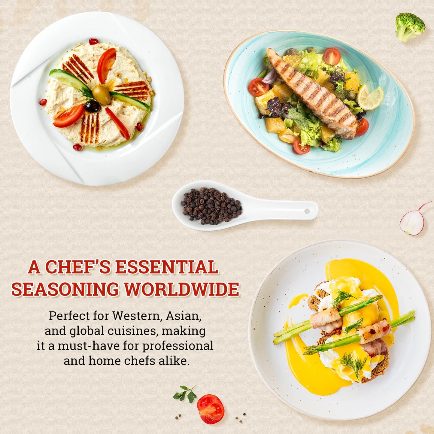 52USA Whole Black Peppercorns