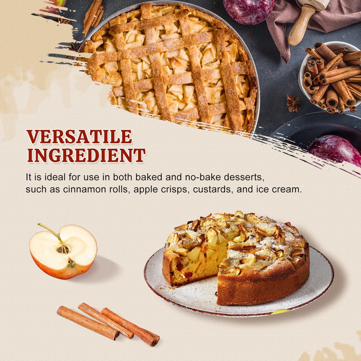 52USA Organic Cinnamon Sticks, 8oz