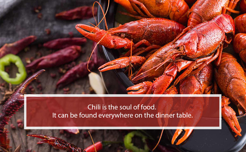 52USA Dried Chilli Peppers, Whole Dried Chilies 4 oz, Mild Spicy Chili Peppers, 100% Natural & Premium Sichuan Red Dry Chilis, Red Chili Peppers, Dry Sichuan Chile Peppers Great for Mexican Recipes
