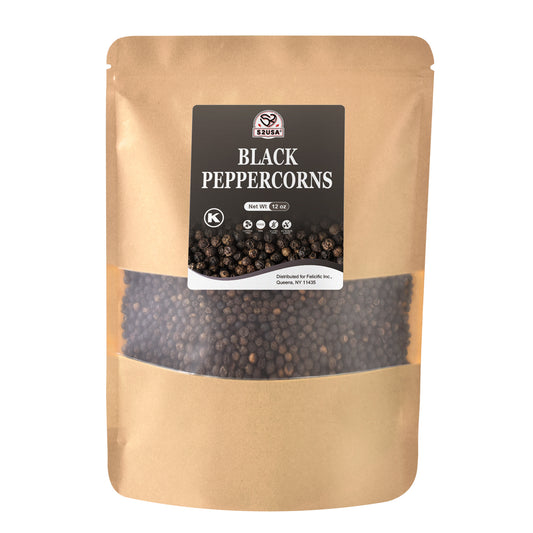 Whole Black Pepper 12oz