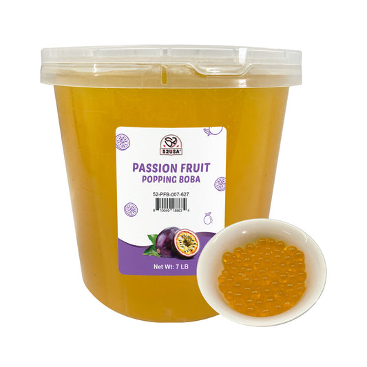 52usa Passion Fruit Popping Boba, 7lb