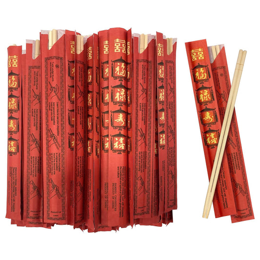 52USA Disposable Bamboo Chopsticks (2000 Pairs)