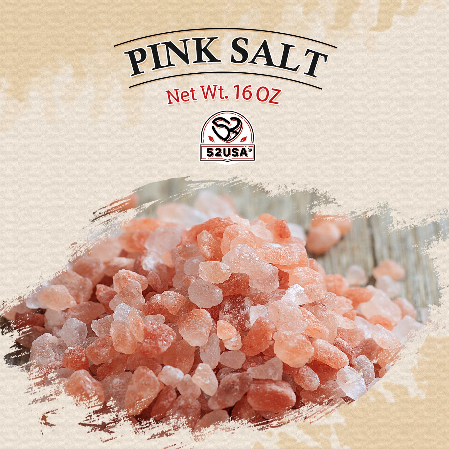 52usa Himalayan Salt Coarse 1lb