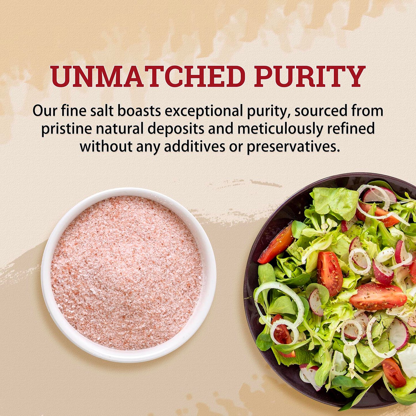 52USA Himalayan Pink Salt, Fine Grain, 39oz (2.4 LB), Pink Himalayan Sea Salt, Himalayan Salt, Kosher Salt, Rock Salt for Grinder Refill