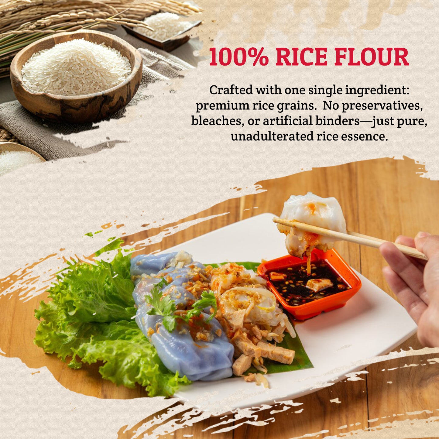 52USA Thai Rice Flour, 16oz