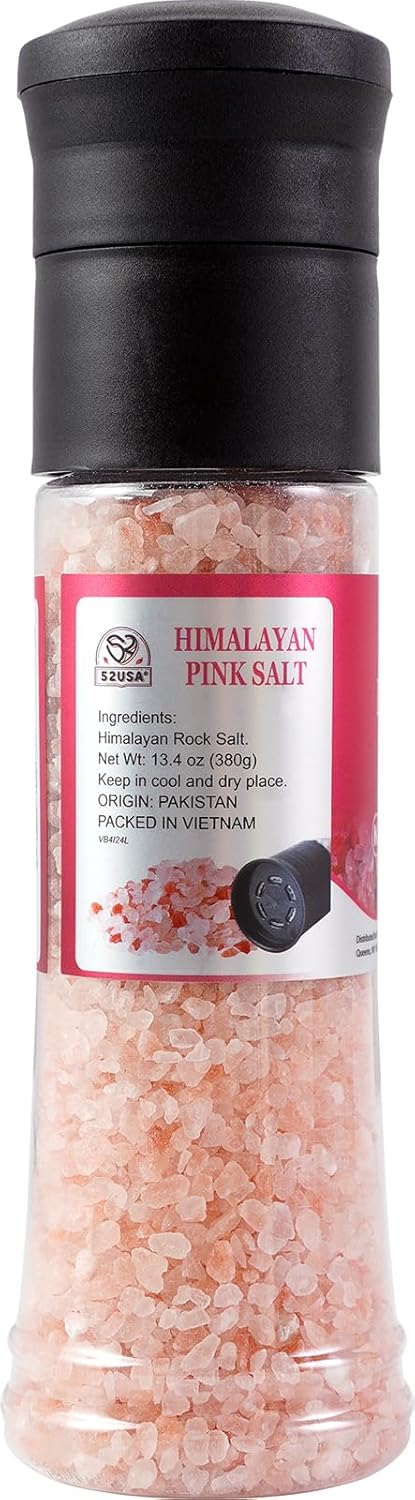 52USA Coarse Himalayan Pink Salt – 380g