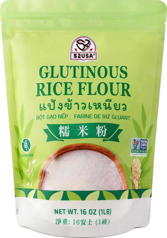 52USA Glutinous Rice Flour, 16oz
