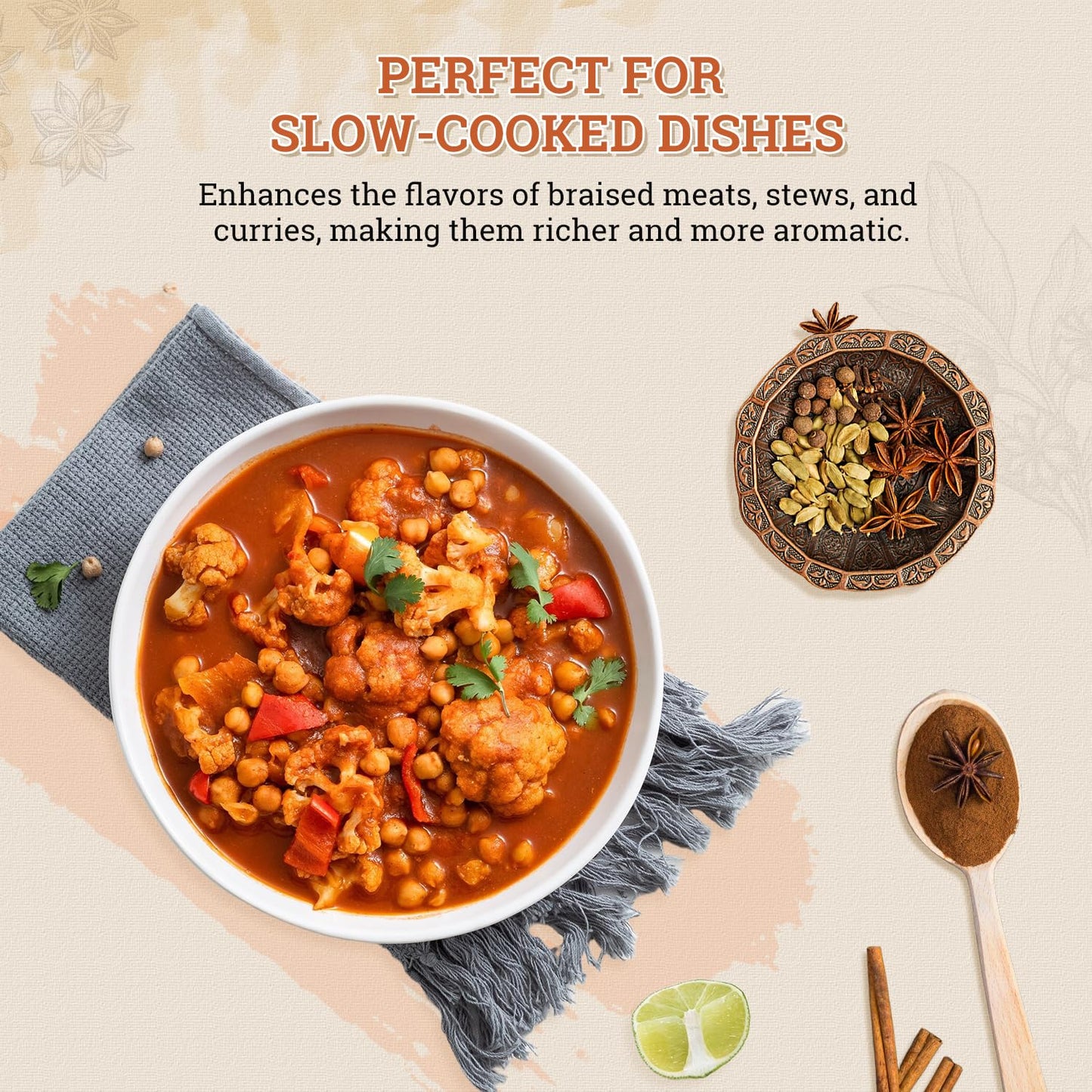 52USA Star Anise, Whole Dried Anise Seeds 6 oz, Natural Aromatic Spice | Comes in Bottle, Chinese Star Anise Ideal for Cooking, Baking, Soups, Marinades and Herbal Teas