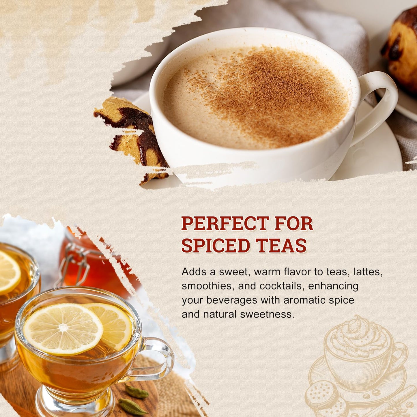 2USA Organic Ceylon Cinnamon Powder 2 oz True Cinnamon from Sri Lanka, Non-GMO, Gluten-Fr