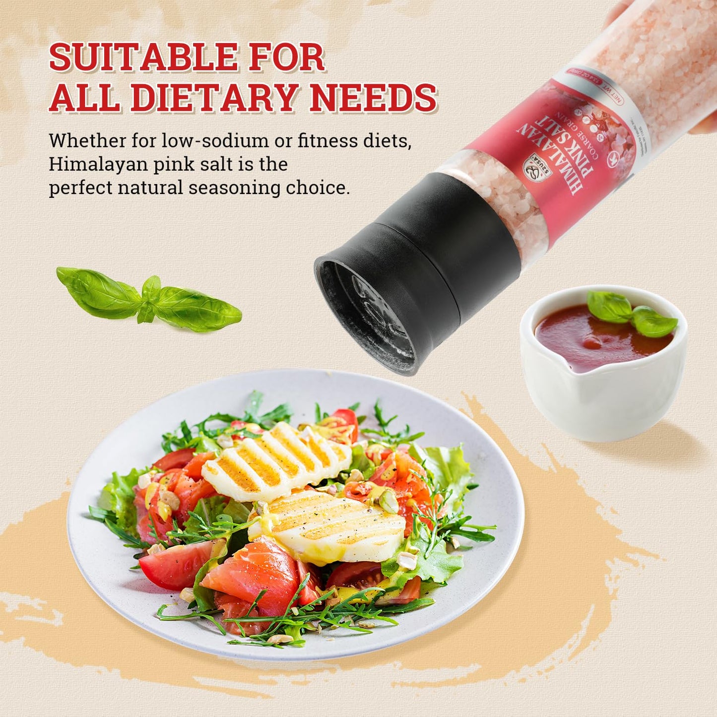 52USA Coarse Himalayan Pink Salt – 380g