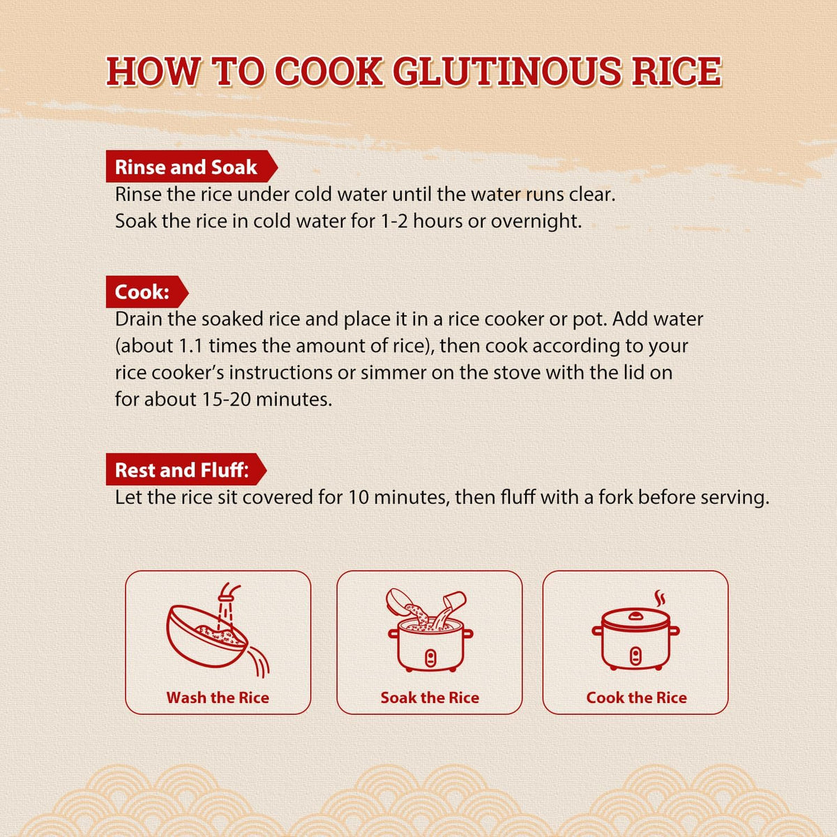 52USA Sweet Sticky Rice 2 Pound (32 Ounce), Premium Glutinous Rice Gluten-Free, Vegan, All Natural, White Rice, Rich in Fibers and Minerals, 907g (Pack of 1)