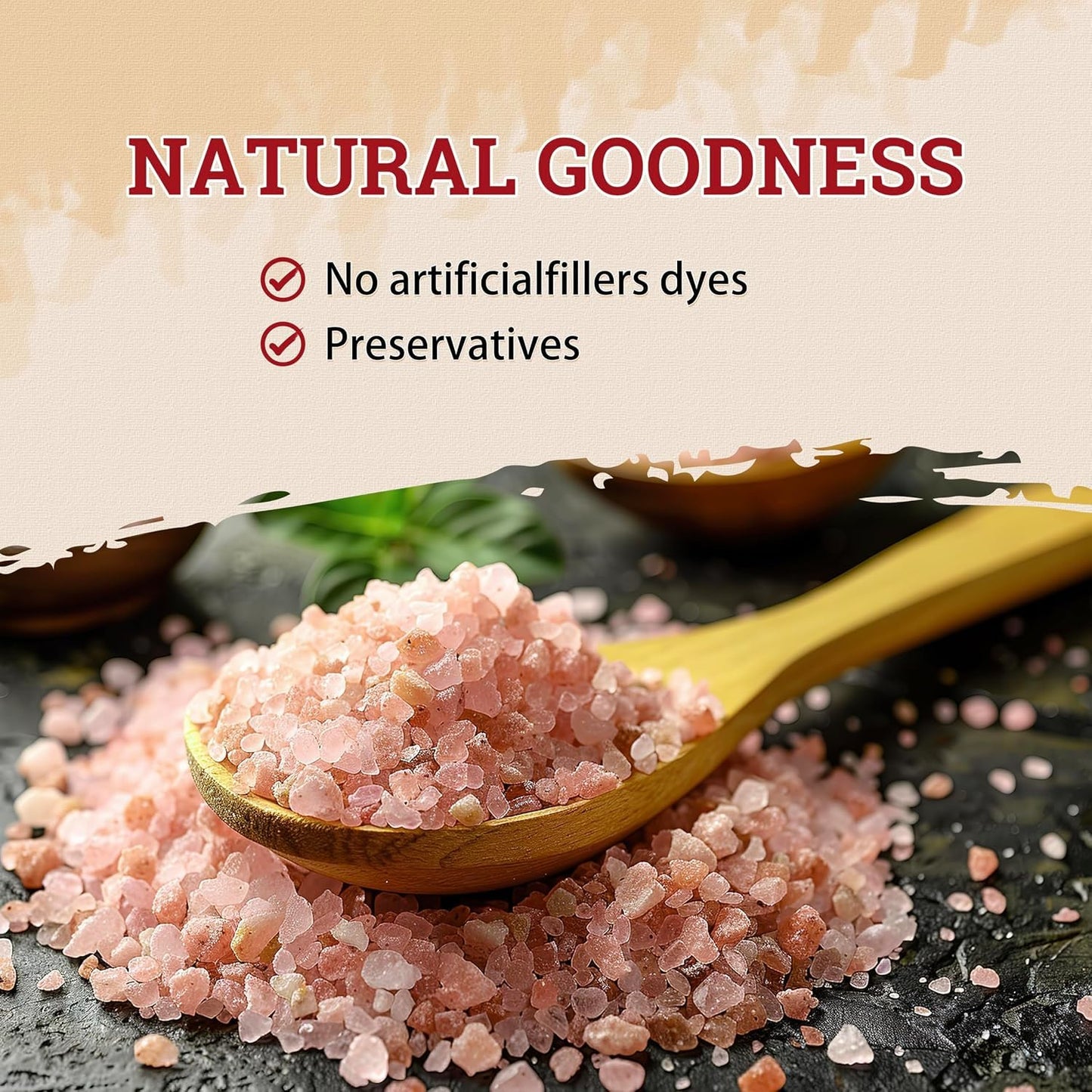 52USA Himalayan Pink Salt, Coarse Grain, 39 oz (2.4 LB), Pink Himalayan Sea Salt, Kosher Salt, Sea Salt for Grinder Refill, Himalayan Salt