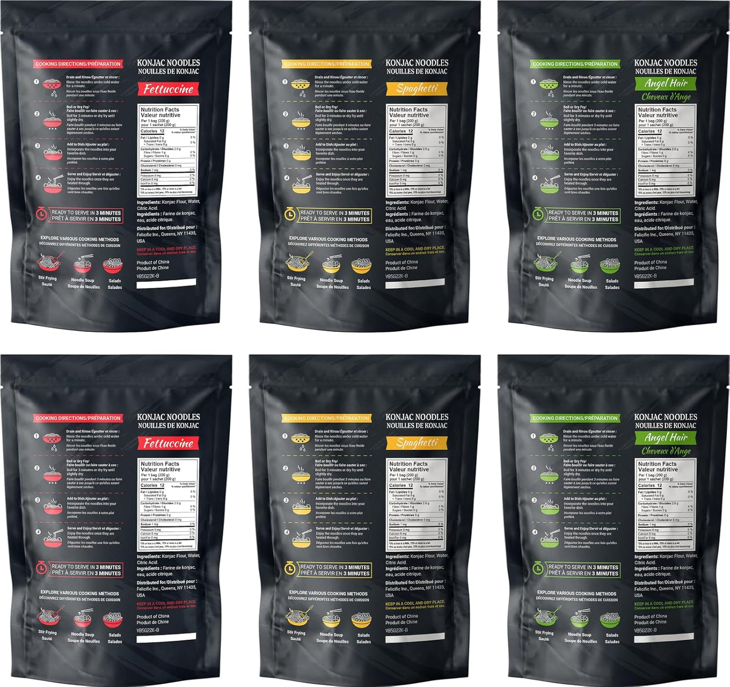 52USA Konjac Shirataki Noodles, 6-Pack (52.8oz)