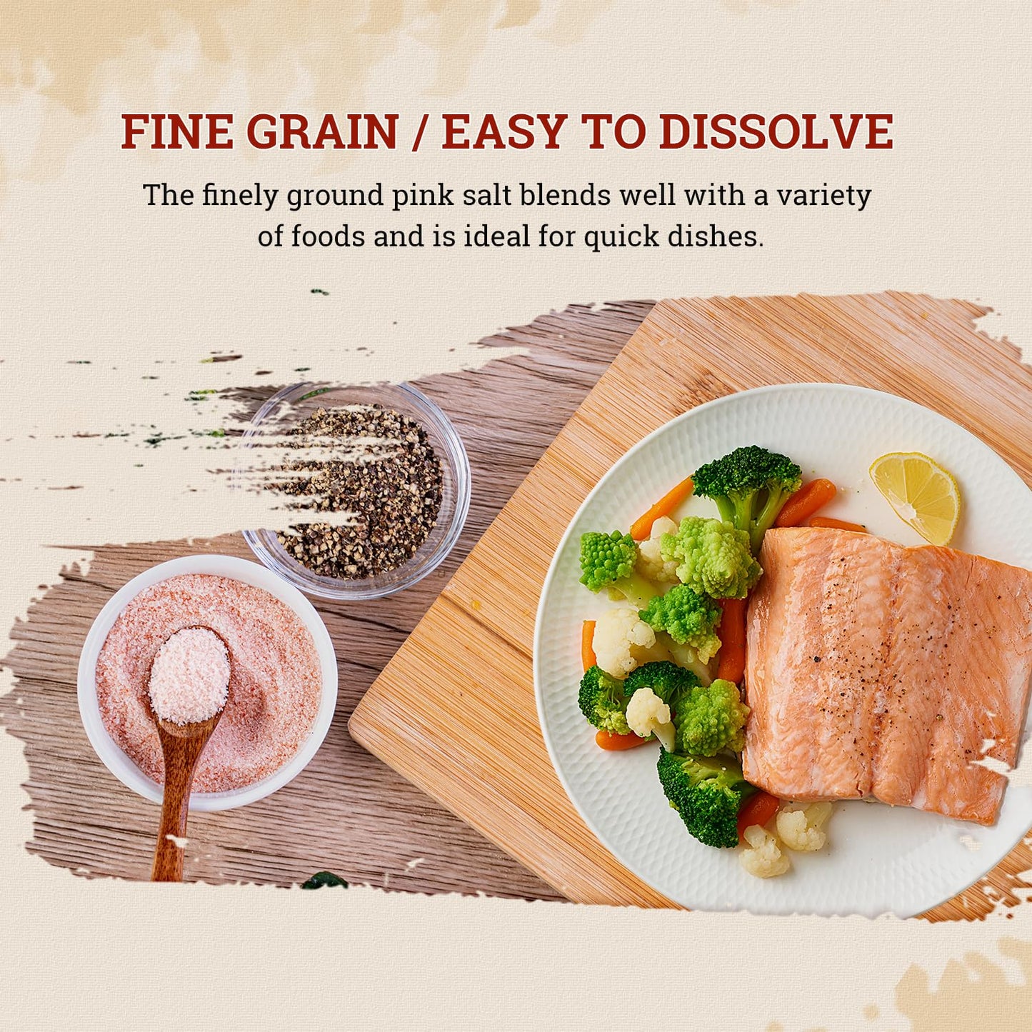 52USA Pink Himalayan Salt – Fine Grain, 2lb