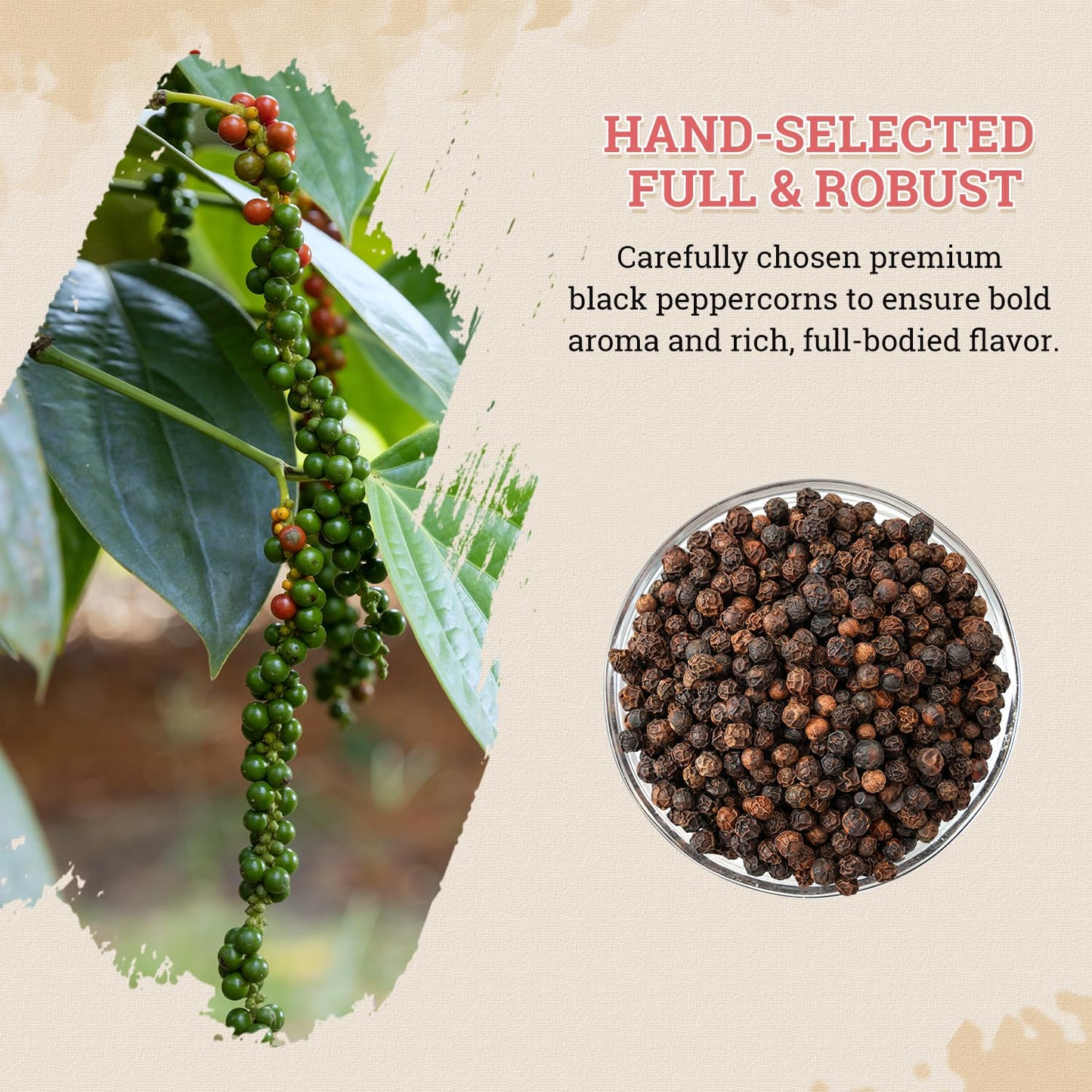 52USA Black Peppercorns 18oz + Himalayan Pink Salt 39oz