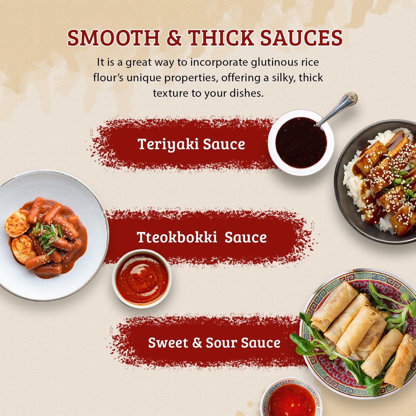 52USA Glutinous Rice Flour 2 lb (Pack of 2) – All-Natural Thai White Rice Flour | Vegan | Ideal for Baking, Cooking & Desserts