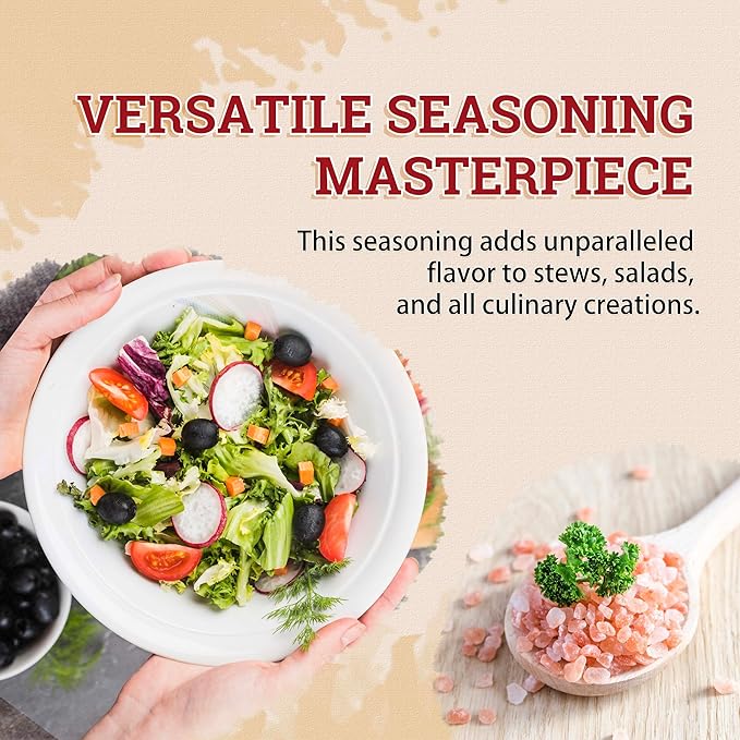 52USA Himalayan Pink Salt, Coarse Grain, Pink Himalayan Sea Salt, Sea Salt for Grinder Refill, 80 oz (5 Pound)