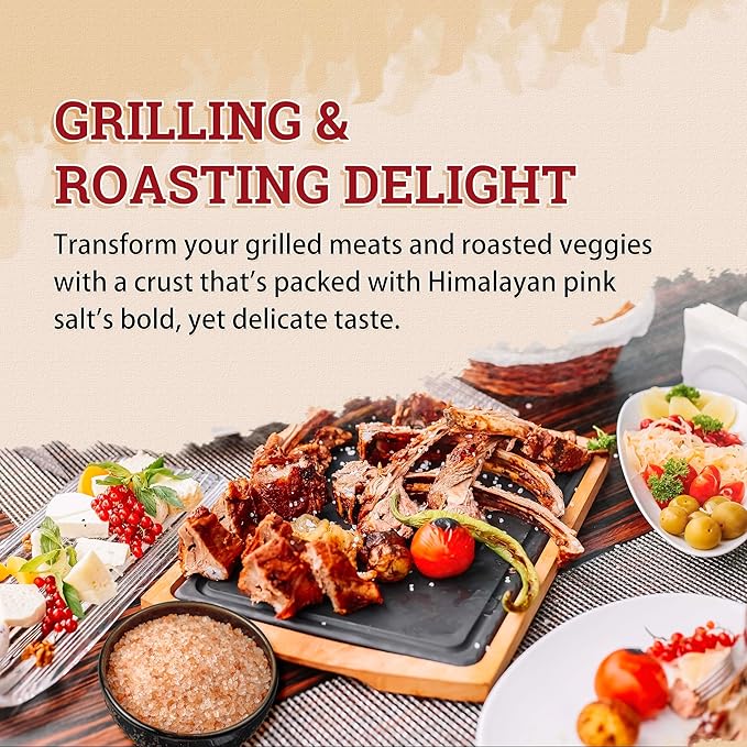 52USA Himalayan Pink Salt, Coarse Grain, Pink Himalayan Sea Salt, Sea Salt for Grinder Refill, 80 oz (5 Pound)