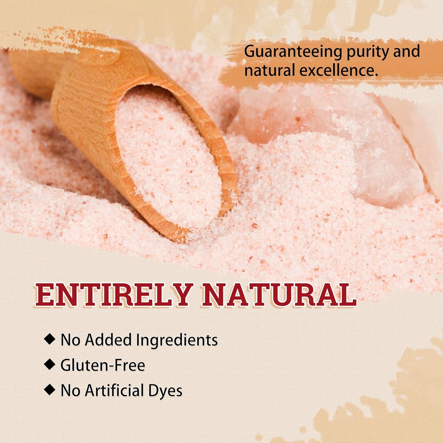 52USA Himalayan Pink Salt, Fine Grain, 80 oz (5 Pound), Pink Himalayan Sea Salt Fine, Kosher Salt, Rock Salt