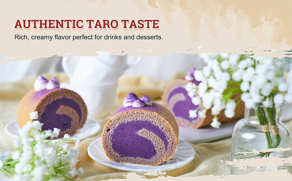 52USA Taro Flavored Powder 1kg – Premium Mix for Bubble Tea, Smoothies, Milk Tea & Desserts